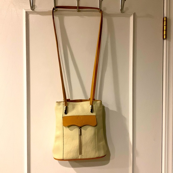 I Medici Italian leather crossbody bag convertible backpack handbag - Picture 1 of 11